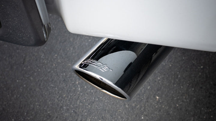 Borla 20-22 Chevrolet/GMC Silverado/Sierra 6.6L T-304 SS Cat-Back S-Type Exhaust - Brushed - Bull Strap