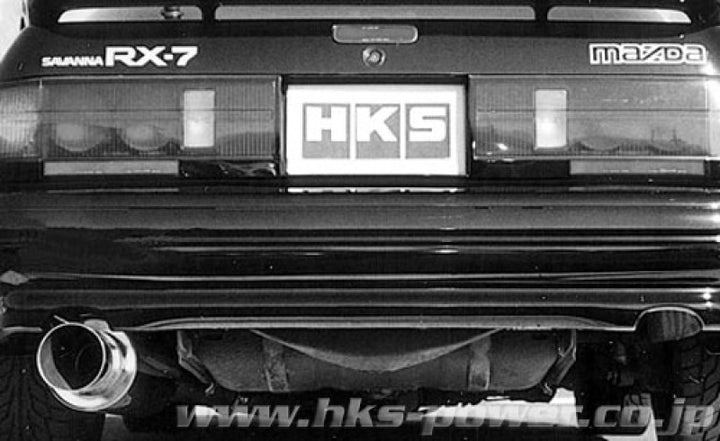 HKS SILENT Hi-POWER TURBO E-FC3S 13B-T - Bull Strap