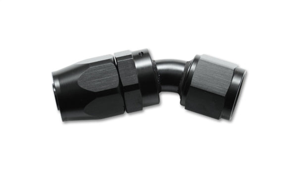 Vibrant -12AN AL 30 Degree Elbow Hose End Fitting - Bull Strap