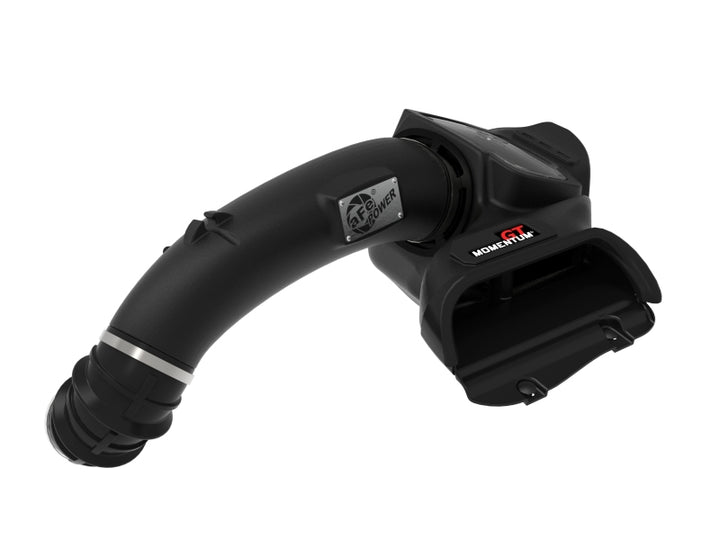 aFe Momentum GT Pro DRY S Cold Air Intake System 2021+ Ford F-150 V-5.0L - Bull Strap