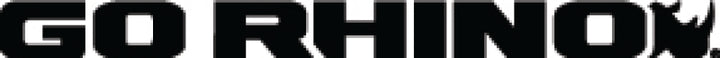 Go Rhino RHINO Bed Bar - Kickers - Black - Bull Strap