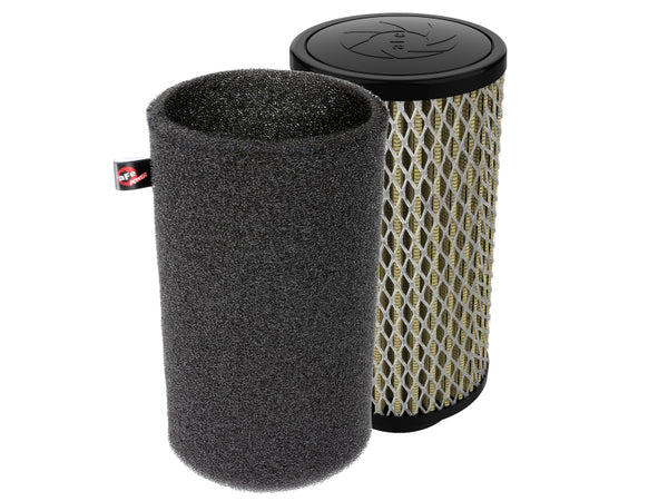 aFe 16-19 Polaris RZR XP Aries Powersport OE Replacement Air Filter w/ Pro GUARD 7 Air Filter w/ Pre - Bull Strap