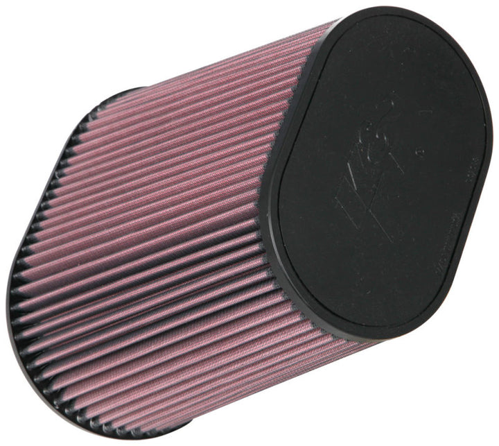 K&N Universal Tapered Filter 4-1/2in Flange, 6-1/4in x 9-1/4in Base, 7in x 4.5in Top, 10in Height - Bull Strap