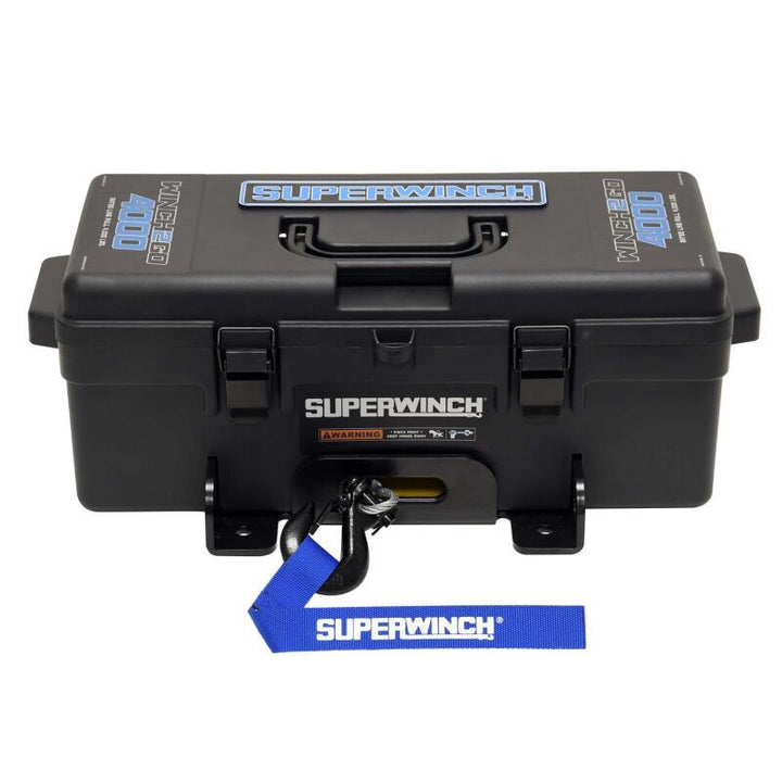 Superwinch 4000 LBS 12V DC 3/16in x 50ft Steel Rope Winch2Go Steel Rope - Bull Strap