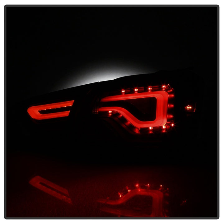xTune 14-18 Chevy Impala (Excl 14-16 Limited) LED Tail Lights - Black Smoke (ALT-JH-CIM14-LBLED-BSM) - Bull Strap