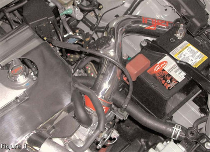 Injen 02-03 Matrix XRS Polished Cold Air Intake - Bull Strap