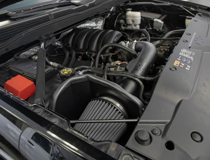 K&N 14-18 Chevrolet/GMC 1500 V8 5.3L/6.2L Performance Air Intake System - Bull Strap