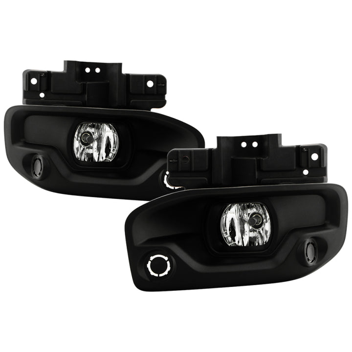 Spyder 19-22 Dodge Ram 2500/3500 Halogen Only OEM Style Fog Lights w/Universal Switch - Bull Strap