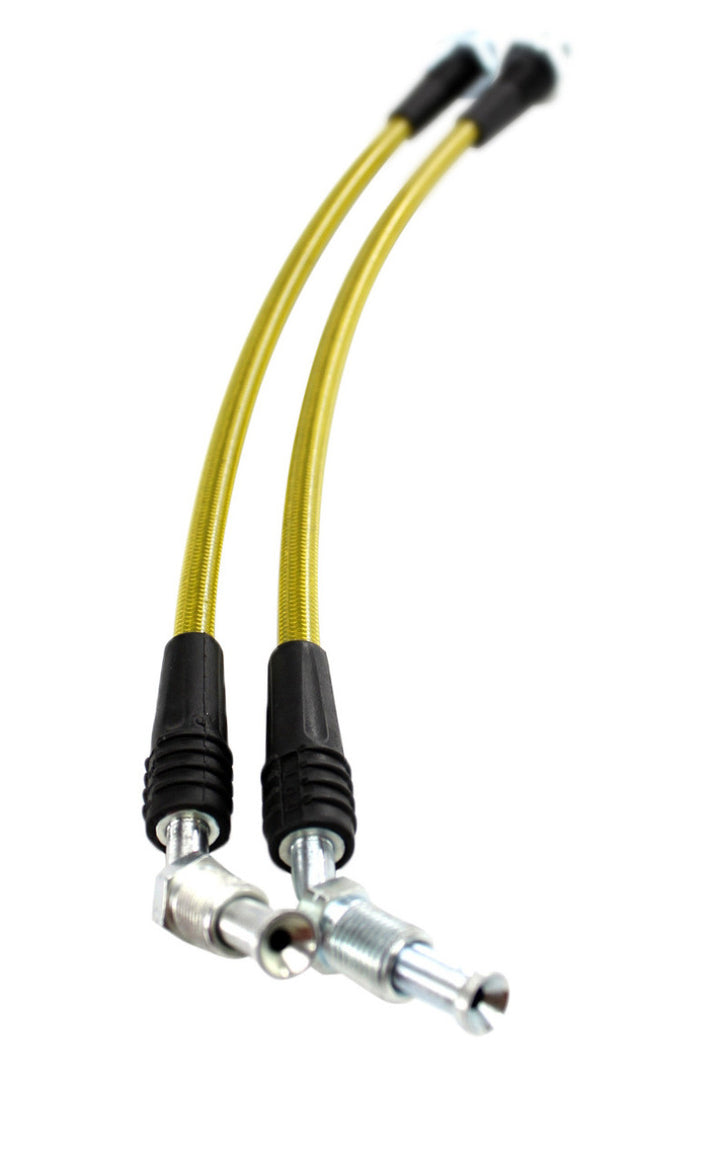 ISR Performance Stainless Steel Rear Brake Lines - Nissan 240sx - 300zx Z32 Conversion - Bull Strap