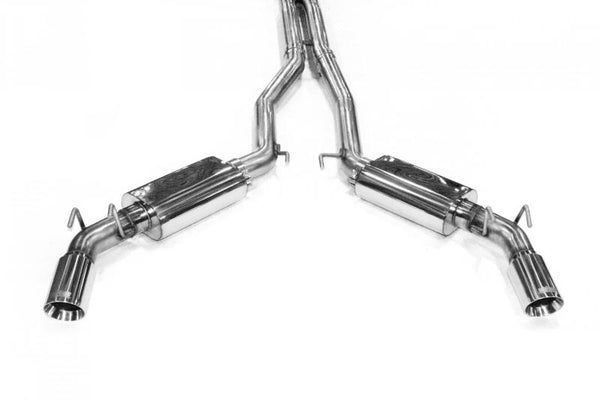 Kooks 10-14 Chevy Camaro SS 3in OEM Style Cat-Back - Bull Strap