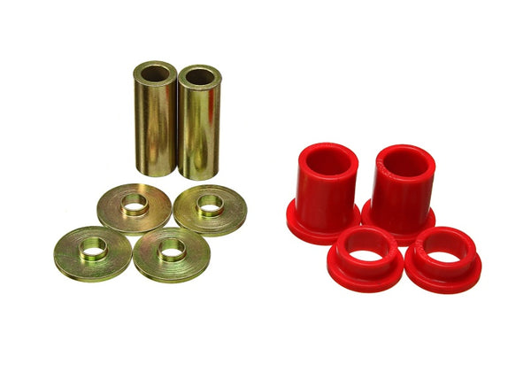Energy Suspension 03-09 Toyota 4Runner/Lexus GX 470 Rack And Pinion Bushing Set - Red - Bull Strap