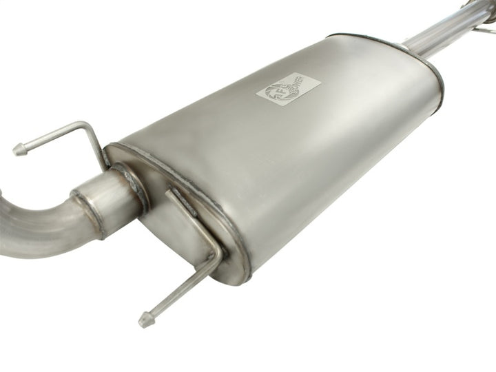 aFe MachFORCE XP Cat-Back 05-09 Lexus GX470 V8 4.7L 409SS w/ Oval Polished Tips Exhaust System - Bull Strap