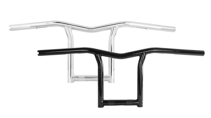 Burly Brand The Sid Bar 10in - Black - Bull Strap