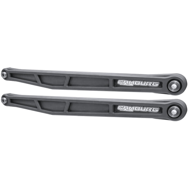 Camburg Ford Raptor 21-25 KINETIK Series Rear Billet Lower Trailing Arm Kit - Gray - Bull Strap