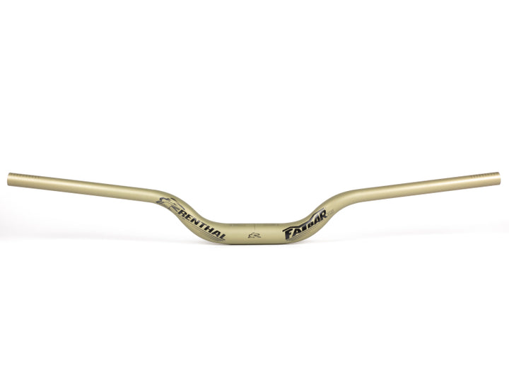 Renthal V3 Cycle Fatbar 35 60 mm. - Aluminum Gold - Bull Strap