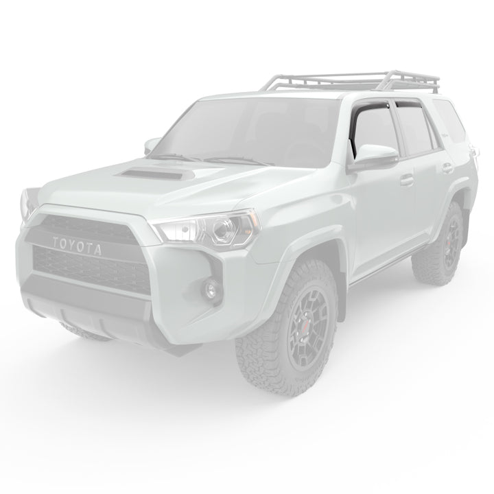 EGR 10+ Toyota 4Runner In-Channel Window Visors - Set of 4 (575221) - Bull Strap