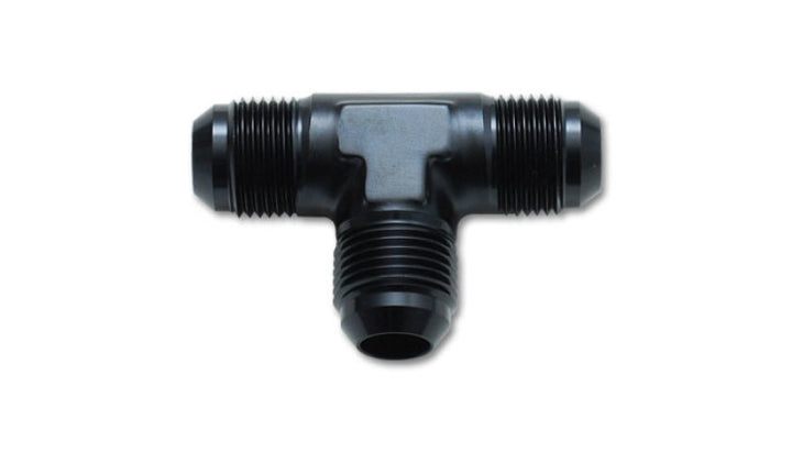 Vibrant -10AN Flare Tee Adapter Fitting - Aluminum - Bull Strap