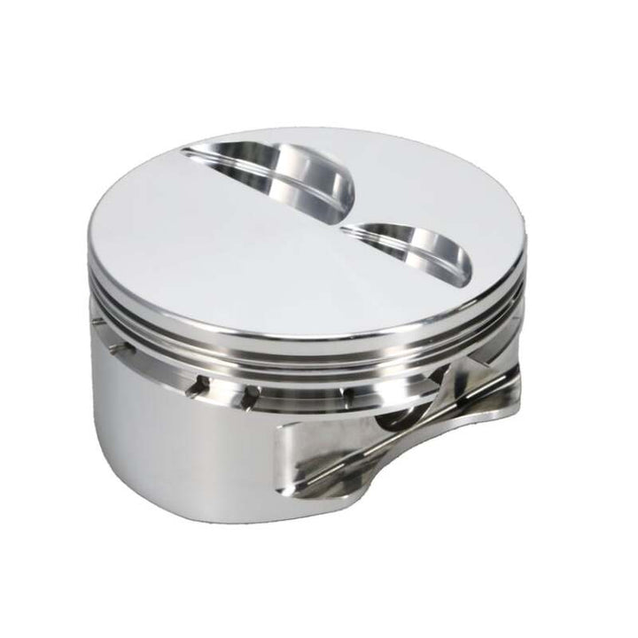 Manley Chevrolet Small Block 4.060in Bore 1.280in CH -4.00 CC Piston Set - Bull Strap