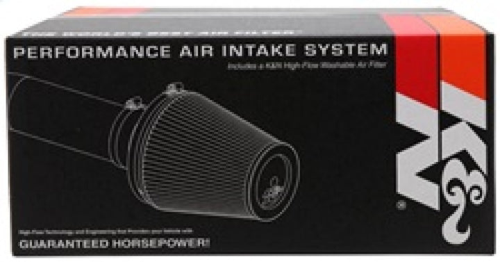 K&N 02 Honda Civic Si Red Typhoon Short Ram Intake - Bull Strap