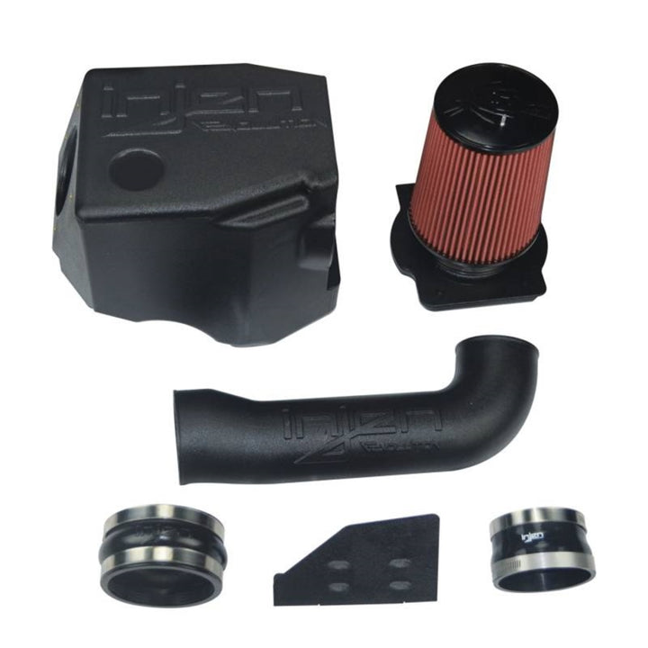 Injen 12-17 Jeep Wrangler JK 3.6L Evolution Intake (Oiled) - Bull Strap