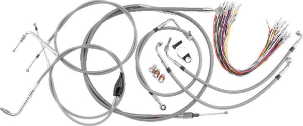 Burly Brand Control Kit 14in - Stainless Steel - Bull Strap