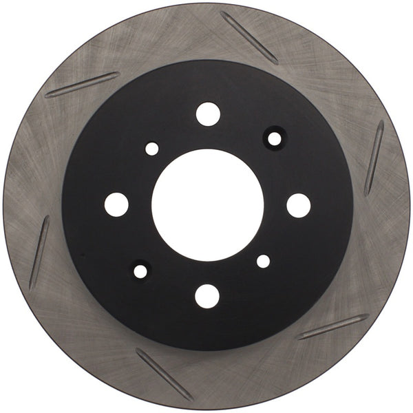 StopTech Power Slot Rear Left Rotor 90-01 Integra (exc. Type R) /all 93-00 Civic w rear disc/93-9 - Bull Strap