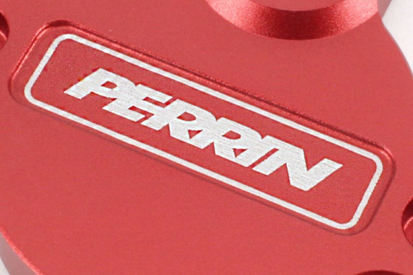 PERRIN 13-25 Subaru BRZ / Scion FR-S / Toyota 86 & GR86 Cam Solenoid Cover - Red - Bull Strap