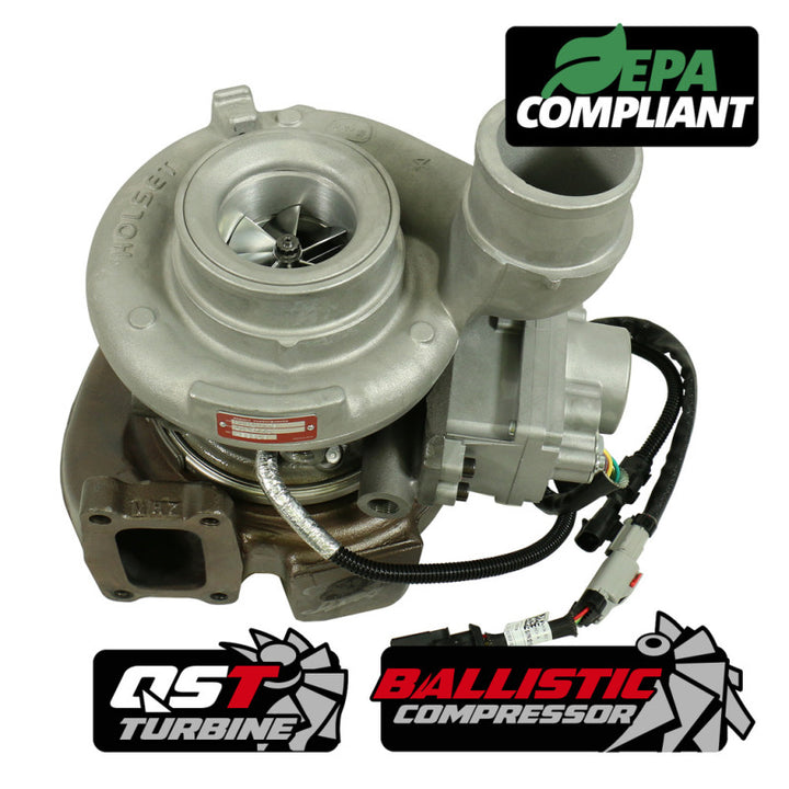 BD Diesel 64.5mm Compressor 70mm Turbine Screamer Turbo Kit - 07.5-12 Dodge 6.7L Cummins - Bull Strap