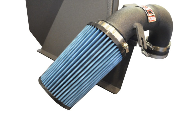 Injen 16-18 BMW 330i B48 2.0L (t) Wrinkle Black Cold Air Intake - Bull Strap