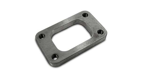 Vibrant T3/GT30R Turbo Inlet Flange Mild Steel 1/2in Thick (Tapped Holes) - Bull Strap
