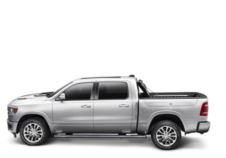 BAK 19-20 Dodge Ram 1500 (New Body Style w/ Ram Box) 5ft 7in Bed BAKFlip MX4 Matte Finish - Bull Strap