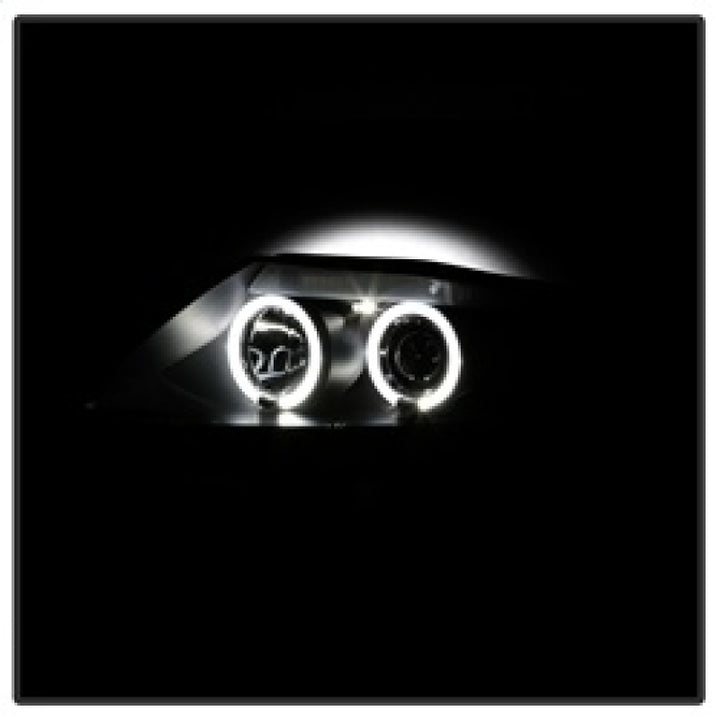 Spyder BMW Z4 03-08 Projector Headlights Halogen Model Only - LED Halo Black PRO-YD-BMWZ403-HL-BK - Bull Strap