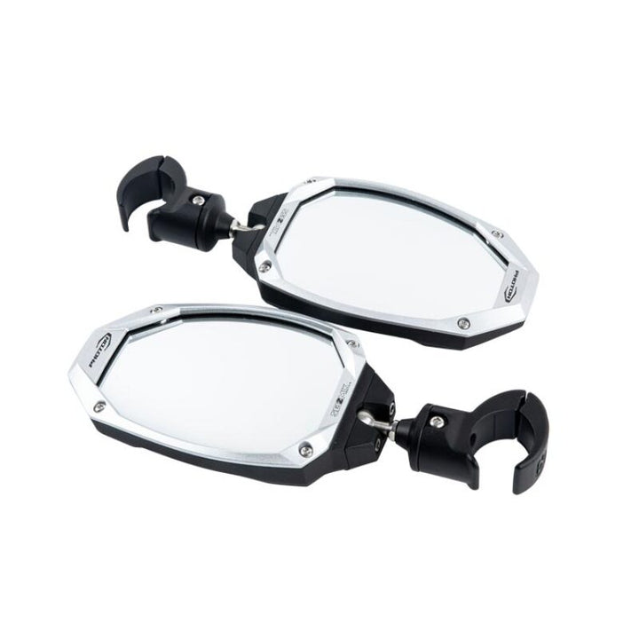 Seizmik 24+  Polaris/Cam-am/Honda/Kaw Photon Sideview Mirror Adj. 1.75-2 in. ROP -Pair - Bull Strap
