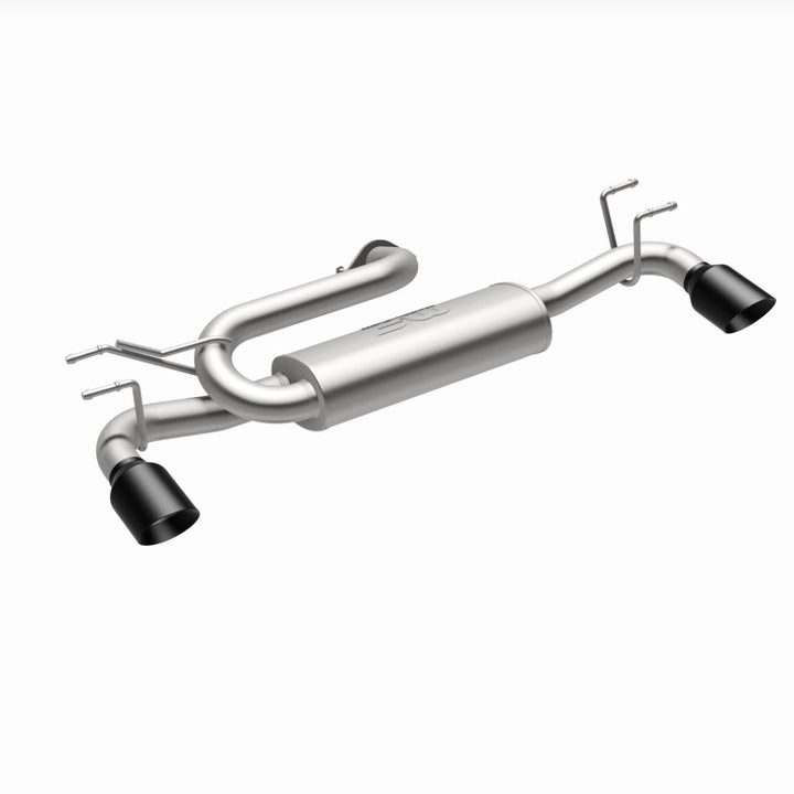 MagnaFlow 19-21 Mazda 3 2.5L 2.5in Pipe Dia Street Series Cat-Back Exhaust - Bull Strap