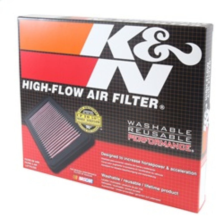 K&N 2016 Nissan Titan XD V8-5.0L Replacement Drop In Air Filter - Bull Strap