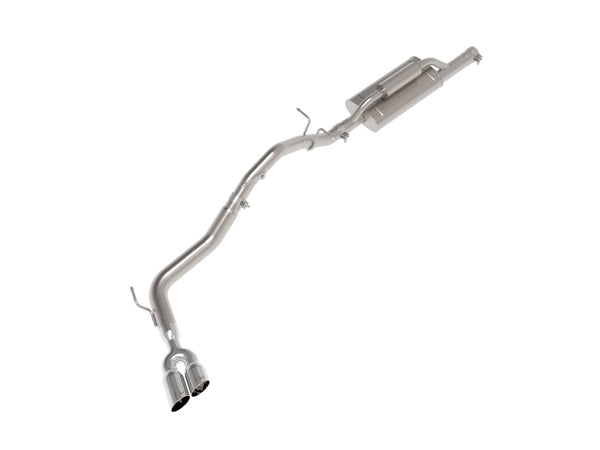 aFe 2024+ Ford Ranger L4-2.3L (t) Vulcan Series 2.5in to 3in Cat-Back Exhaust w/ Polished Tip - Bull Strap