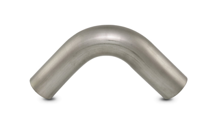 Vibrant 2.5in. O.D. Titanium 90 Degree Mandrel Bend Tube / 3in. CLR / 6in. Leg Length - Bull Strap