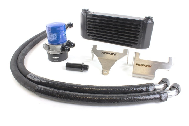PERRIN 15-21 Subaru WRX Engine Oil Cooler Full Kit - Bull Strap