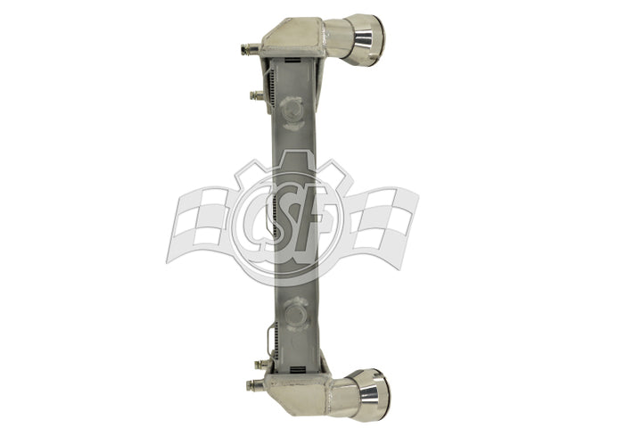 CSF Porsche 911 Turbo/GT2 (996 & 997) Left Side Radiator - Bull Strap