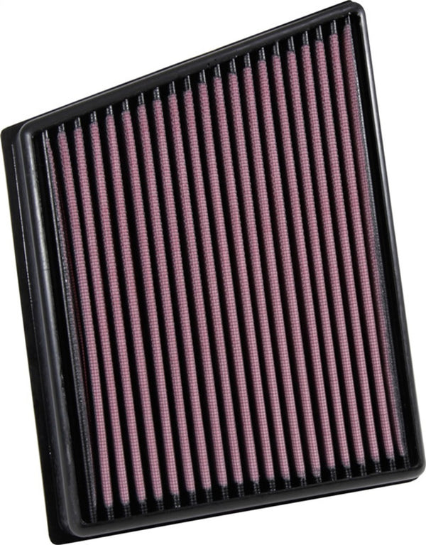 K&N 2015 Jaguar F-Pace V6-3.0L F/I Left Side Replacement Drop In Air Filter - Bull Strap