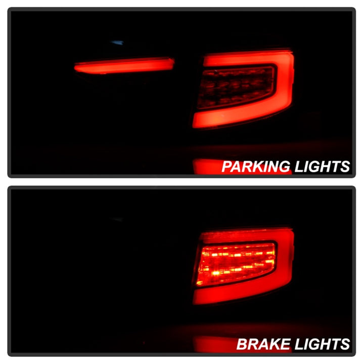 Spyder 08-14 Subara Impreza WRX Hatchback LED Tail Lights Seq Signal Blk Smoke ALT-YD-SI085D-SEQ-BSM - Bull Strap