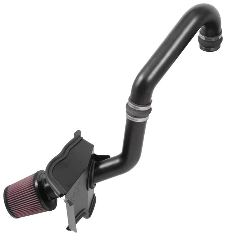 K&N 17-18 Subaru Impreza 2.0L H4 F/I Typhoon Short Ram Intake - Bull Strap