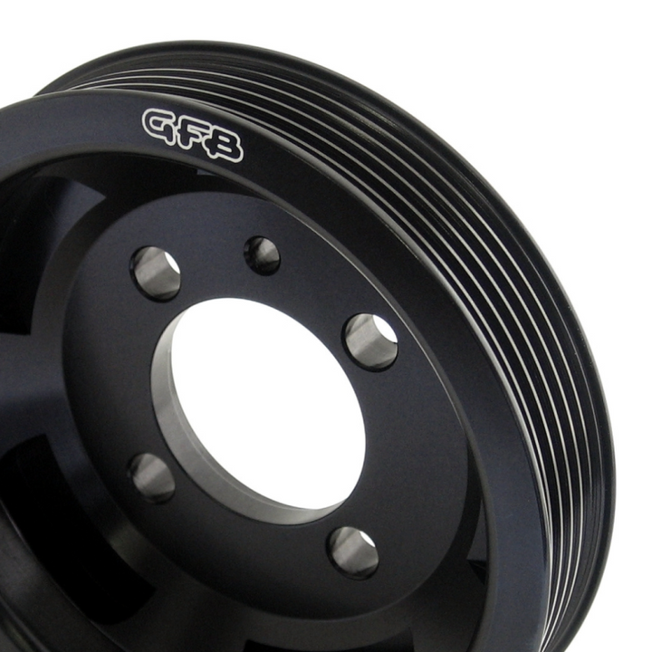 GFB Evo 4-9 Under-Drive Crank Pulley w/ Belt - Bull Strap