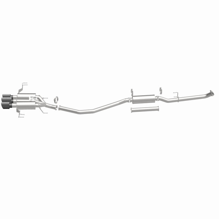 MagnaFlow 2023+ Honda Civic Type R SPEQ Series Cat-Back Perf Exhaust System w/ CF Tips - Bull Strap