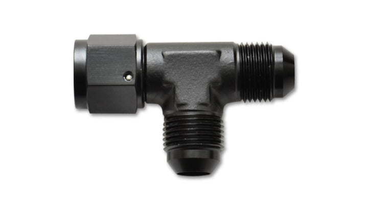 Vibrant -8AN Tee Fitting with Female -8AN Swivel - Bull Strap