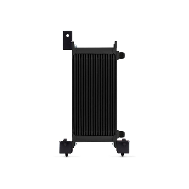 Mishimoto Transmission Cooler Kit for 2007-2011 Jeep Wrangler JK 3.8L 42RLE - Black - Bull Strap