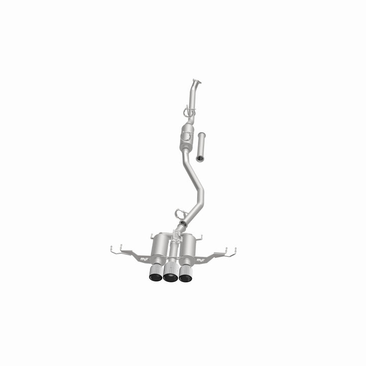 MagnaFlow 2023+ Honda Civic Type R SPEQ Series Cat-Back Perf Exhaust System w/ CF Tips - Bull Strap