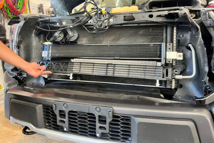 CSF 15-25 Ford F-150 and Raptor Transmission Oil Cooler - Bull Strap