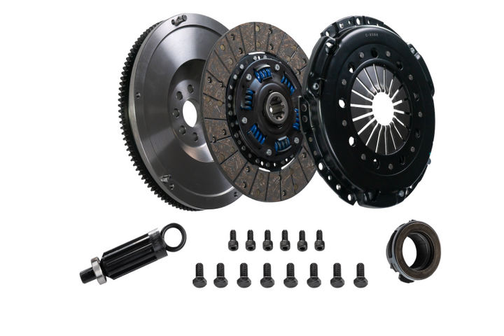 DKM Clutch BMW E34/E36/E39/E46/Z3/Z4 (6 Cyl) 5-Spd OE Style MA Clutch w/Flywheel (258 ft/lbs Torque) - Bull Strap