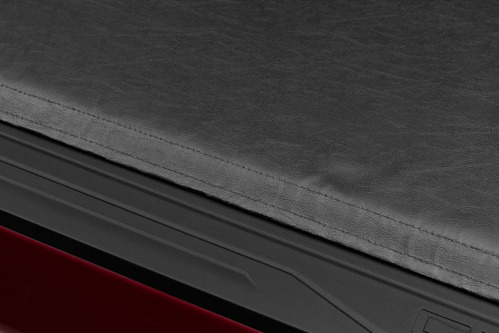 Tonno Pro 07-13 Chevy Silverado 1500 5.8ft Fleetside Lo-Roll Tonneau Cover - Bull Strap